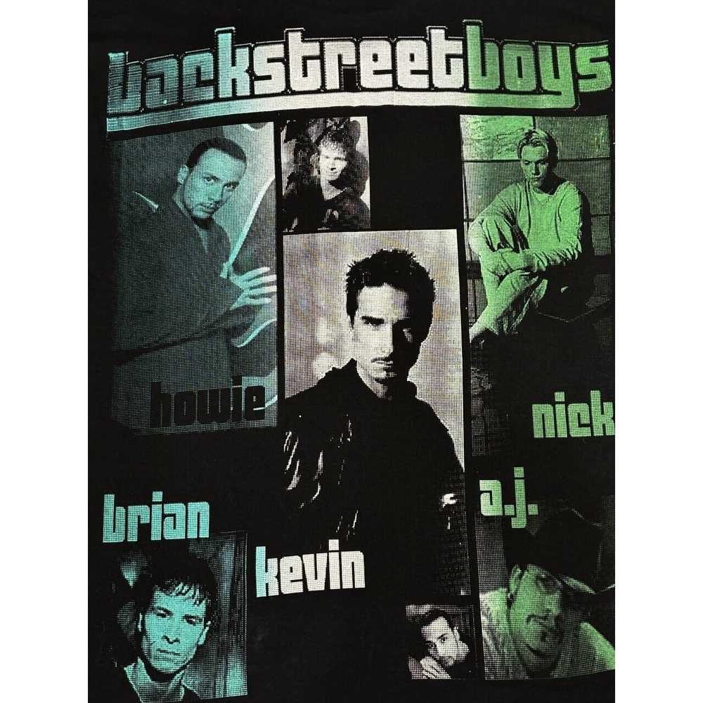 Vintage Vintage 90s Backstreet Boys Rap Tee All O… - image 4