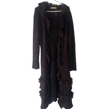 Other Pretty Angel Size Large Brown Wool Silk Cash