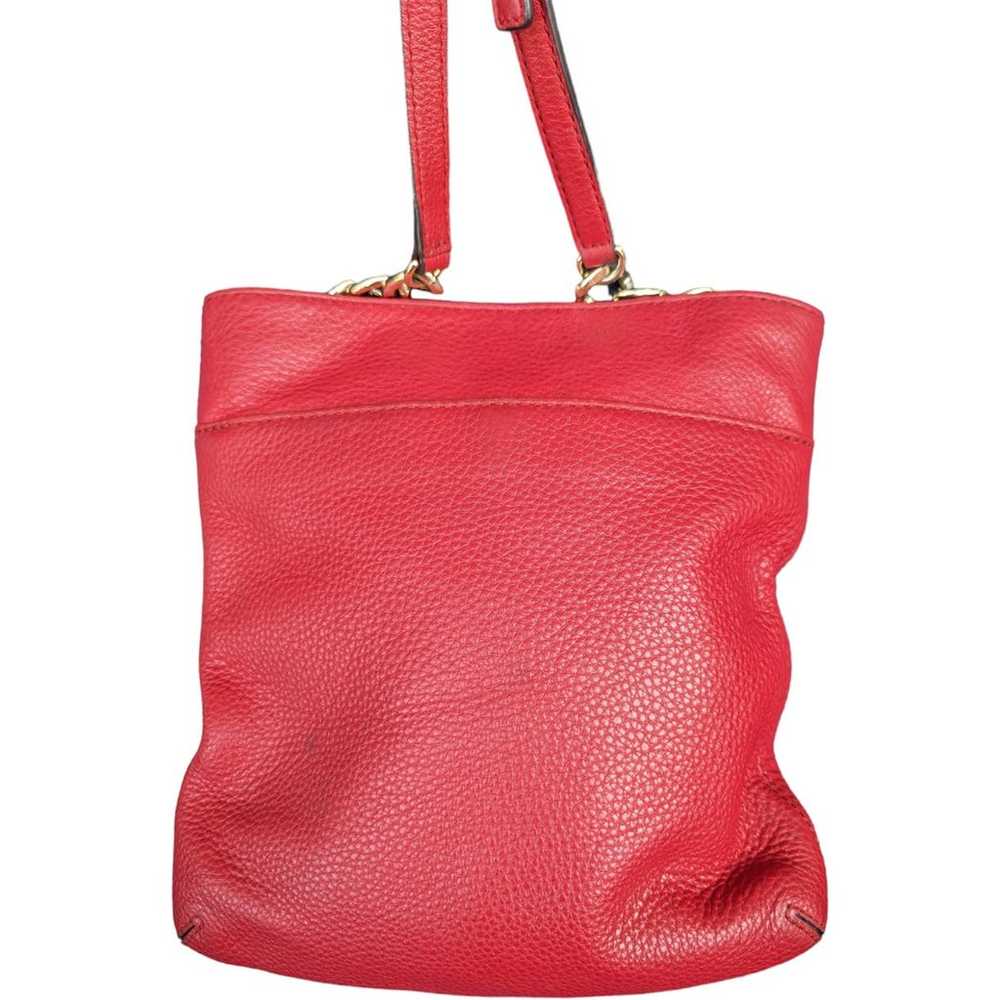 Michael Kors Hamilton Red and Gold Crossbody Leat… - image 2