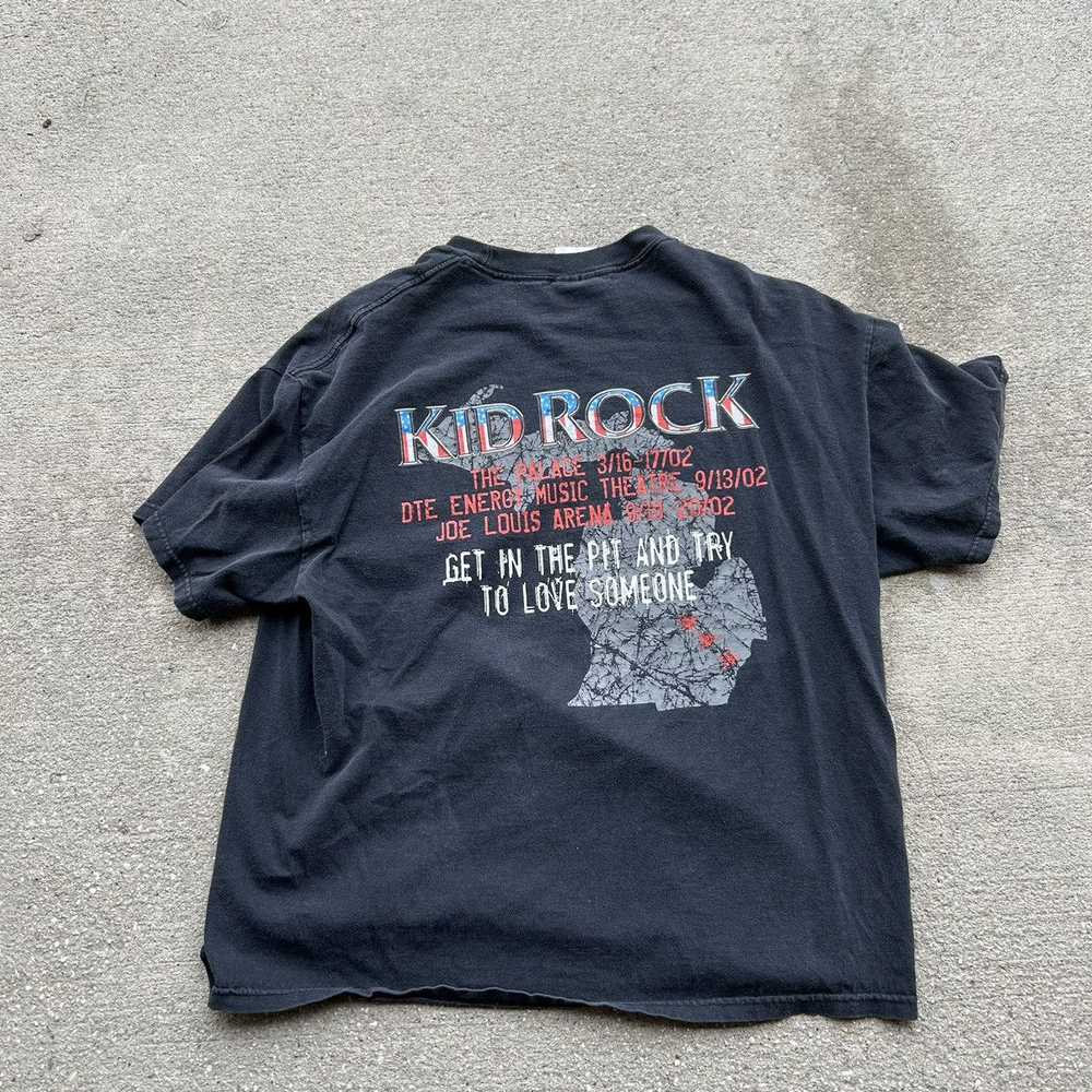 Band Tees × Vintage 2002 Kid Rock Detroit south o… - image 3
