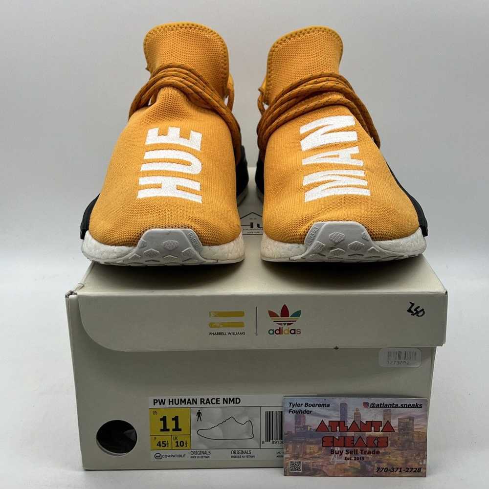 Adidas Pharrell x NMD human race tangerine - image 2