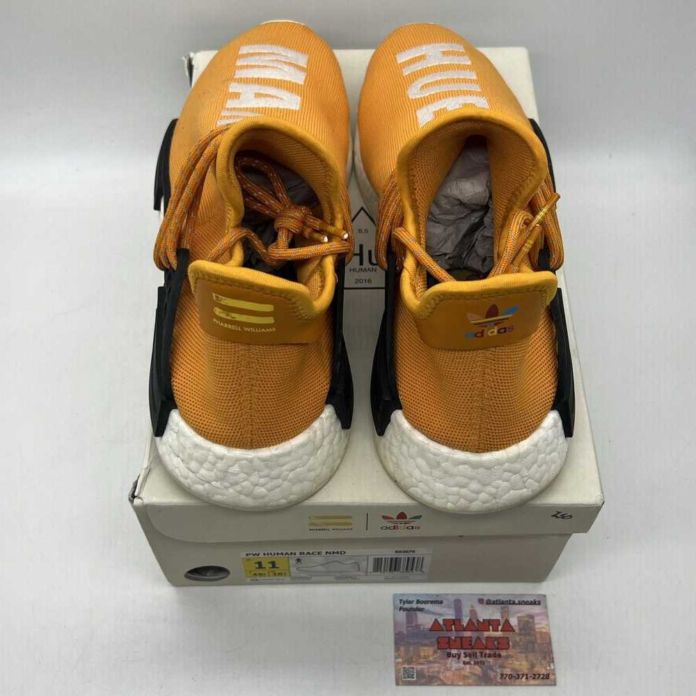 Adidas Pharrell x NMD human race tangerine - image 9