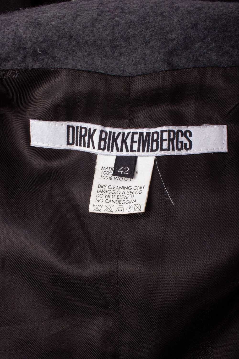 Dirk Bikkembergs DIRK BIKKEMBERGS BLACK GRAY WOOL… - image 7