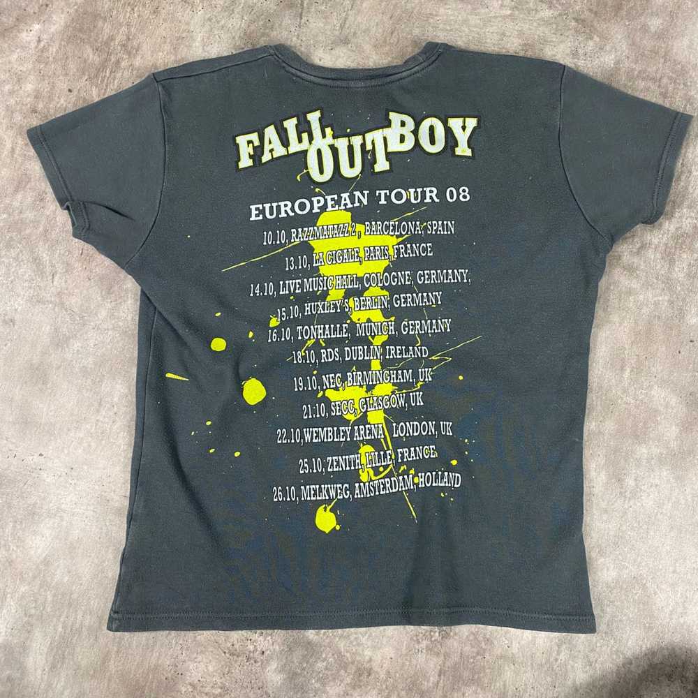 Band Tees × Very Rare × Vintage 2008 Fall out boy… - image 6