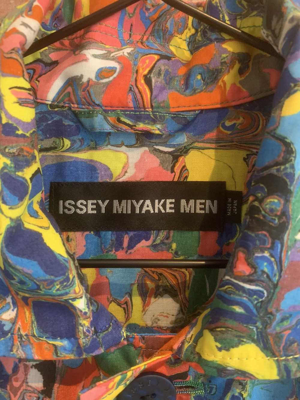 Issey Miyake Issey miyaki multicolored trench coat - image 3
