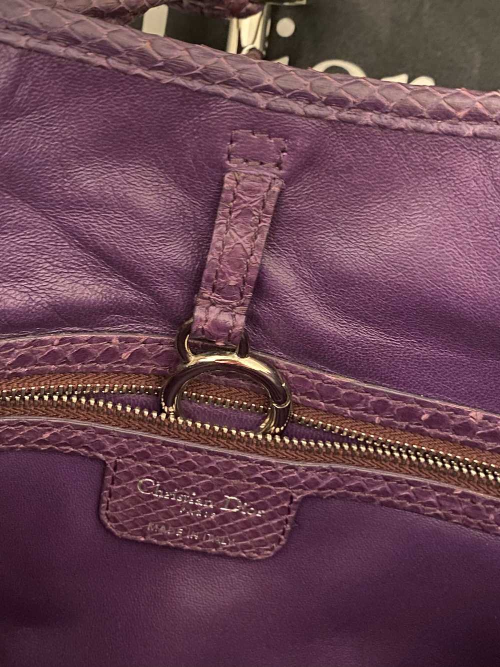 Dior Purple Dior Handbag - image 12