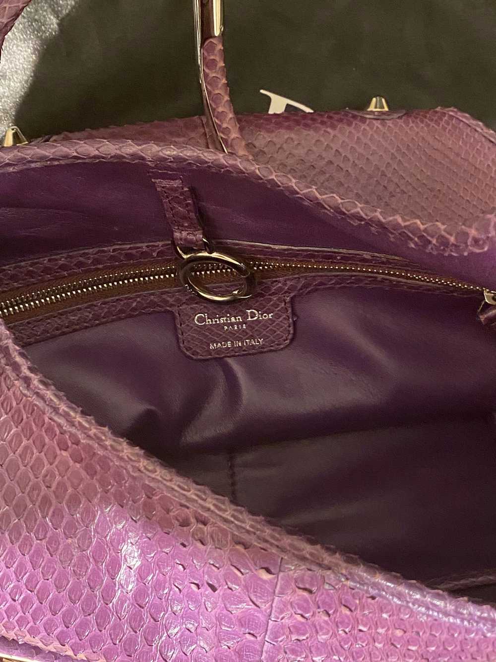 Dior Purple Dior Handbag - image 8