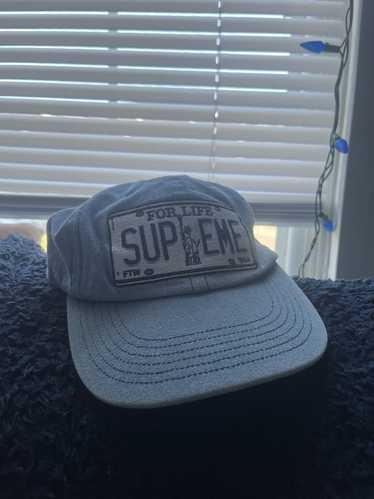 Supreme Supreme License Plate Denim Hat