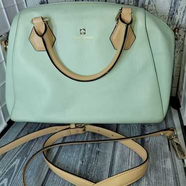 Vintage Kate Spade satchel bag Mint green - image 1