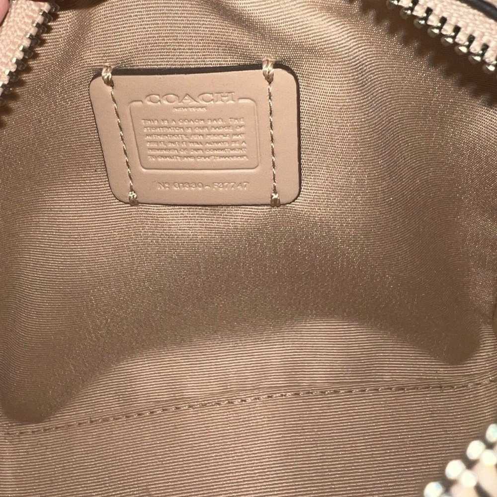 NWOT Authentic COACH Micro Bennett Satchel with S… - image 11