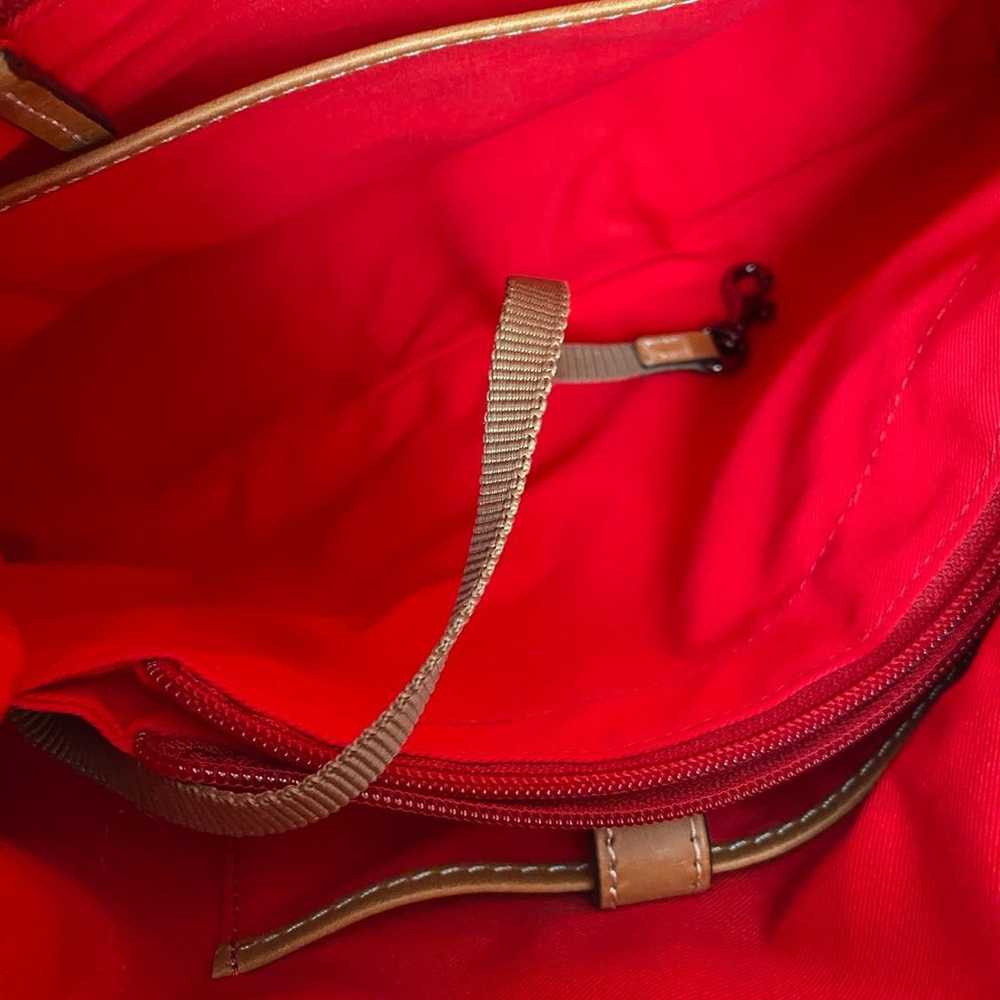 Dooney Bourke Snakeskin Style Leather Bag - image 7