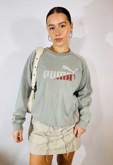 Vintage Size XL Puma Sweatshirt in Grey - image 1