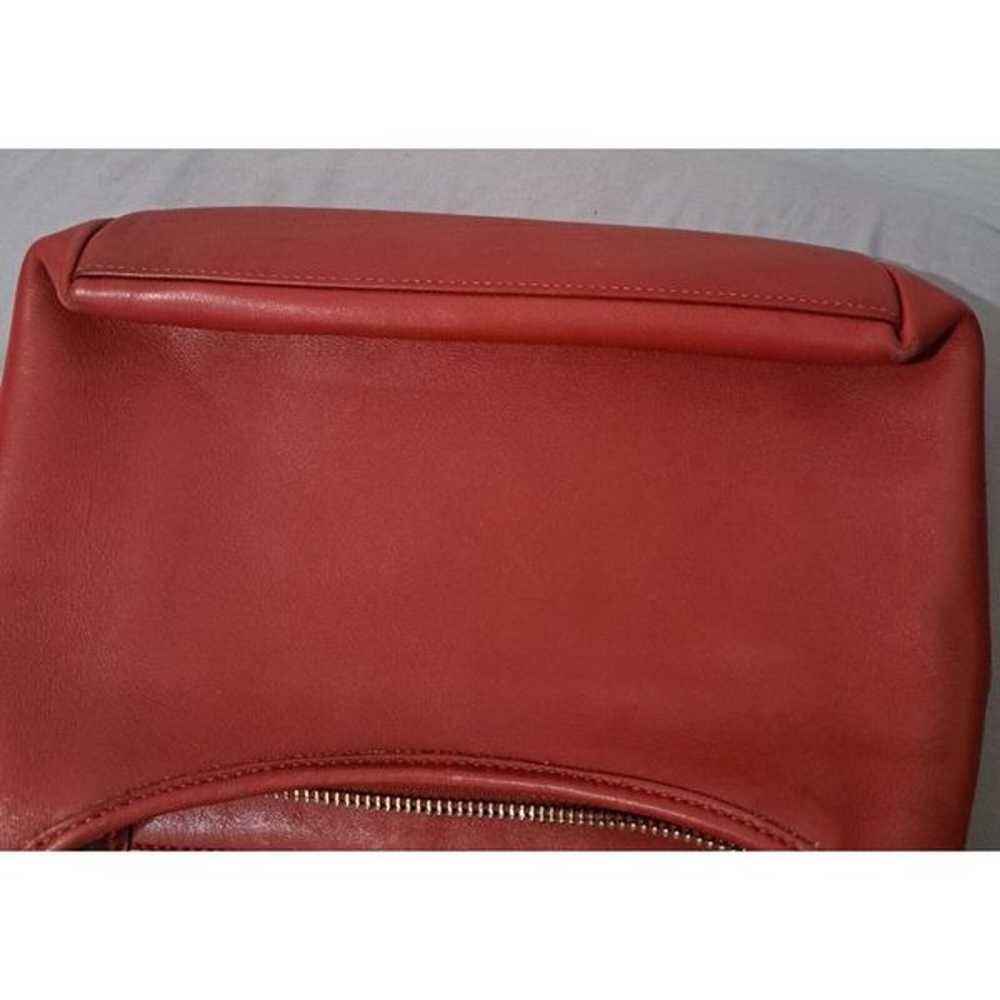 Vintage Womens Coach CLASSIC LEGACY HOBO RED leat… - image 7