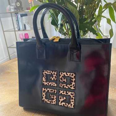 Givenchy Black Patent Leather Tote