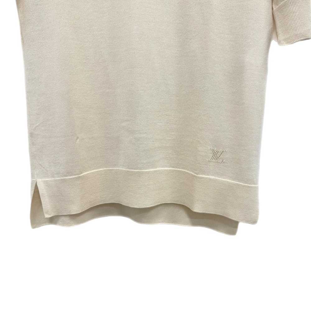 Louis Vuitton Cream Turtleneck Tee - image 2