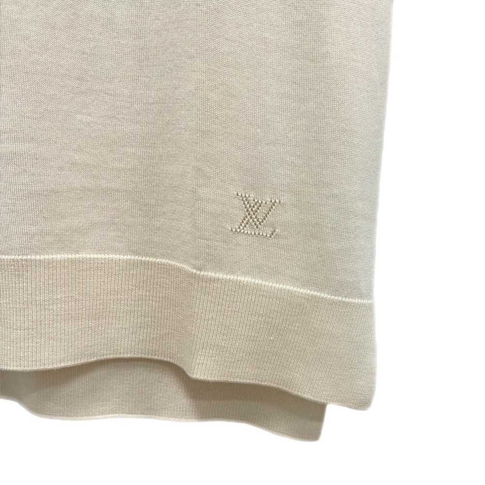 Louis Vuitton Cream Turtleneck Tee - image 3