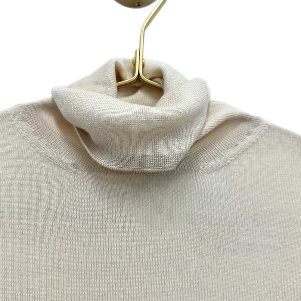 Louis Vuitton Cream Turtleneck Tee - image 4