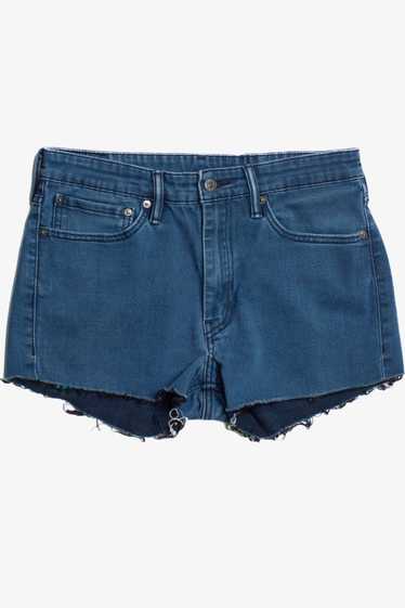 Levi's 511 Overdyed Cut Off Denim Shorts