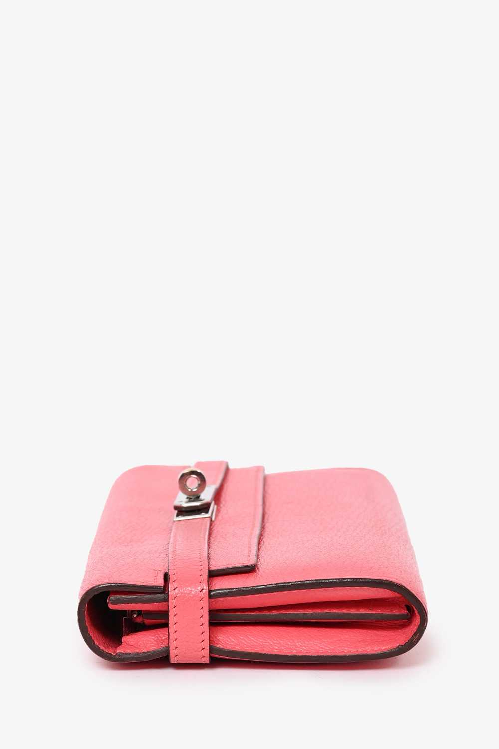 Hermès 2017 Pink Chevre Leather Kelly Classique W… - image 3