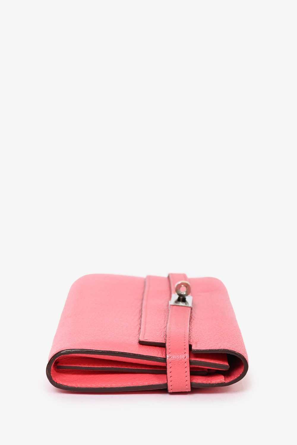 Hermès 2017 Pink Chevre Leather Kelly Classique W… - image 4