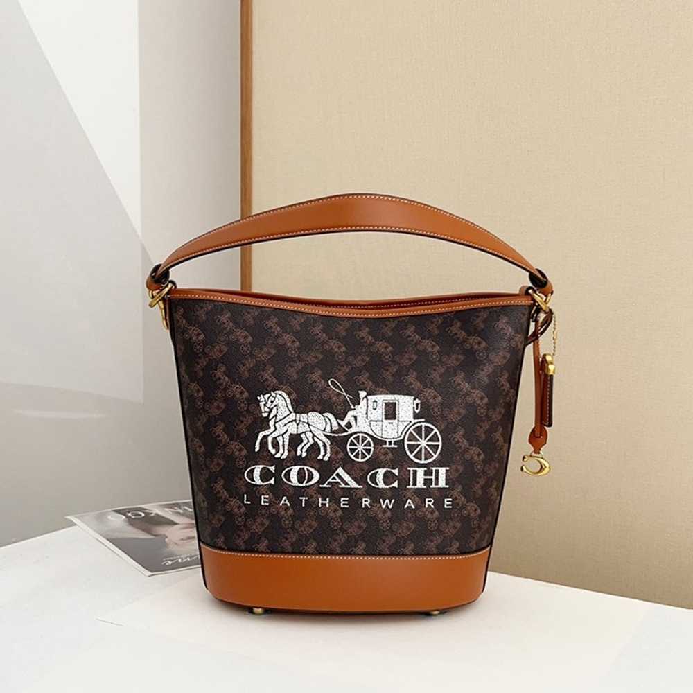 Coach Dakota Bucket Bag With Horse And Carriage P… - image 2