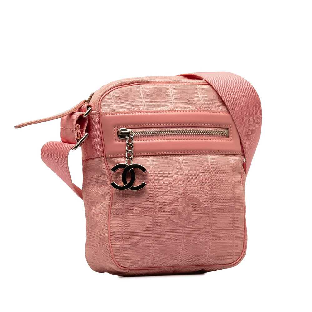 Product Details Chanel Pink New Travel Line Cross… - image 2