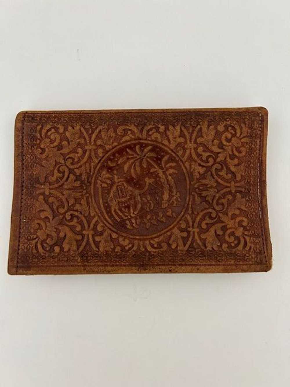 Vintage Moroccan leather wallet | Used, Secondhan… - image 1