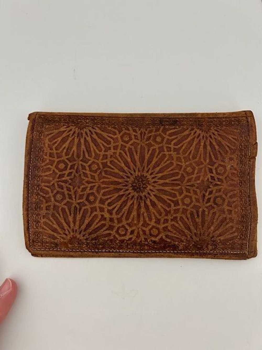 Vintage Moroccan leather wallet | Used, Secondhan… - image 2