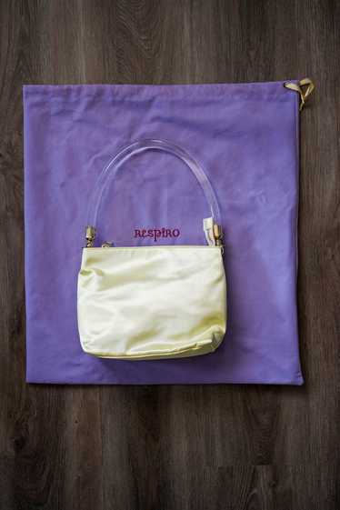 Respiro Studio NWT Mila Handbag in Yellow Satin |… - image 1