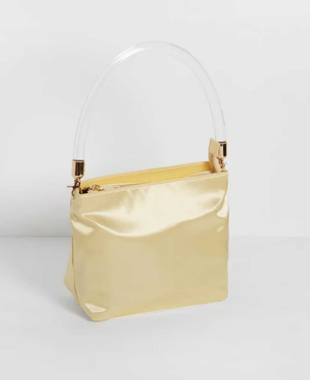 Respiro Studio NWT Mila Handbag in Yellow Satin |… - image 2