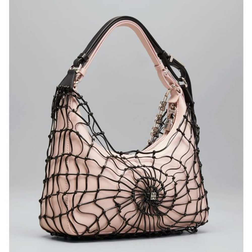 Authentic Moon Cut-Out Net Small Hobo Bag - image 4