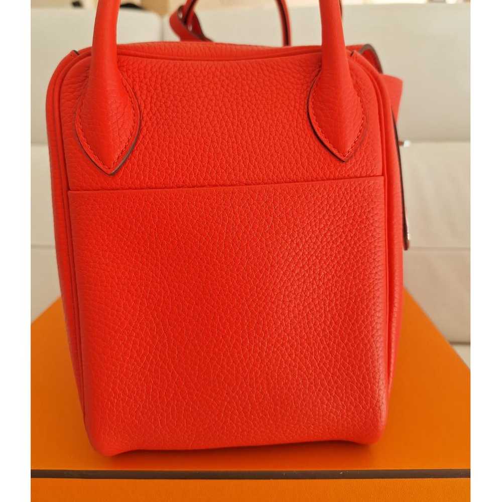 Hermès Lindy leather handbag - image 7