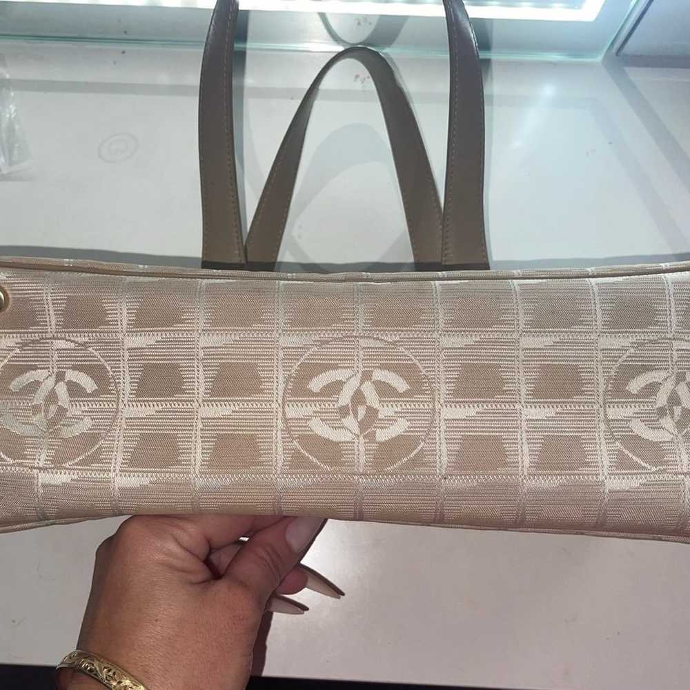 Chanel Purse Travel Ligne Satchel Bowler Bag Purs… - image 10