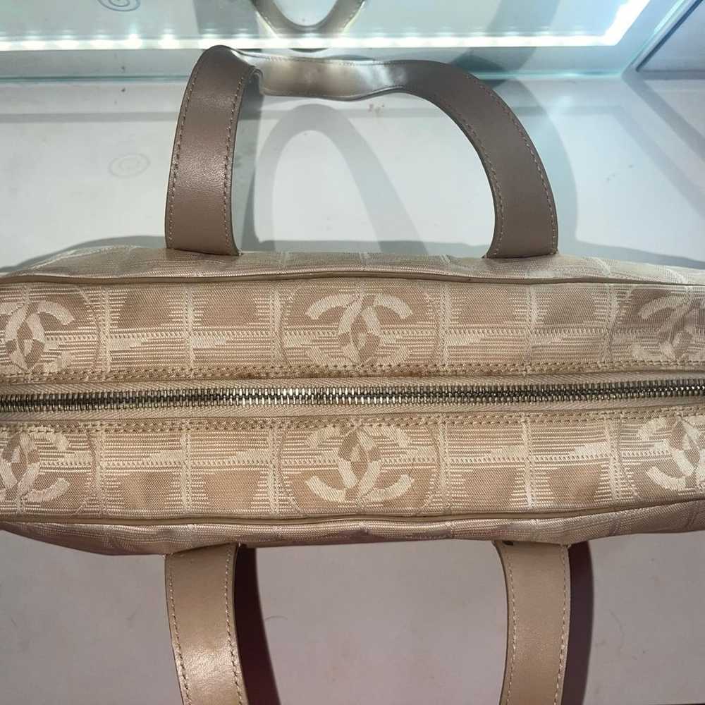 Chanel Purse Travel Ligne Satchel Bowler Bag Purs… - image 11