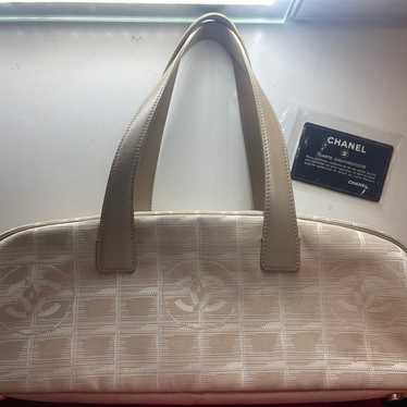 Chanel Purse Travel Ligne Satchel Bowler Bag Purs… - image 1