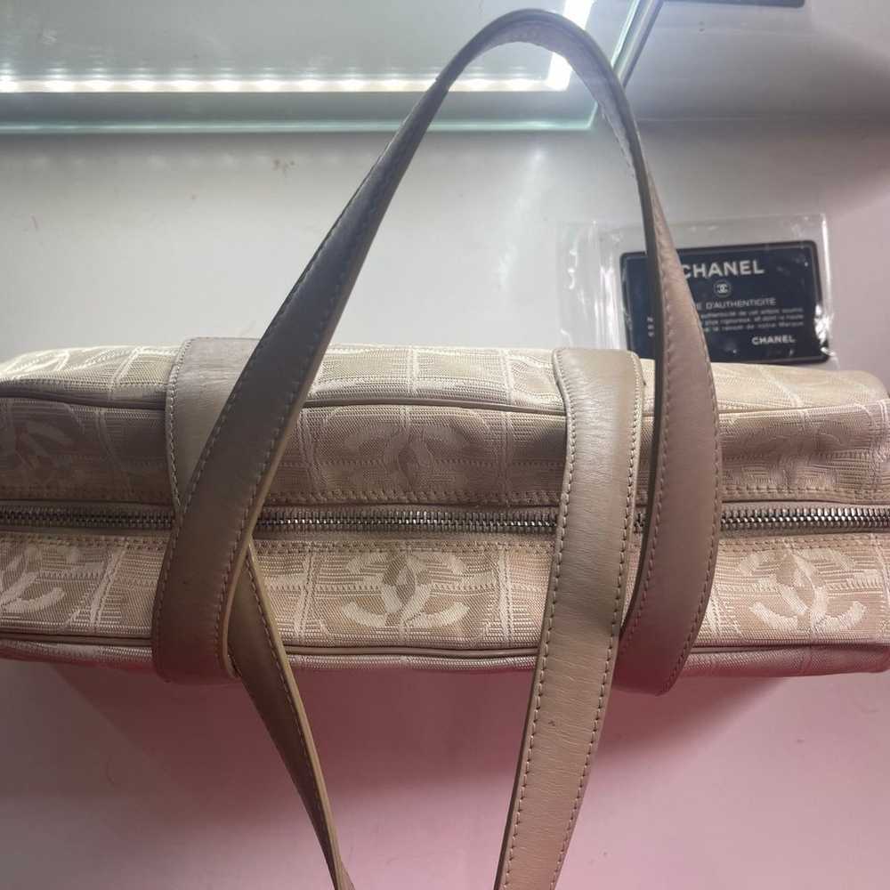 Chanel Purse Travel Ligne Satchel Bowler Bag Purs… - image 2