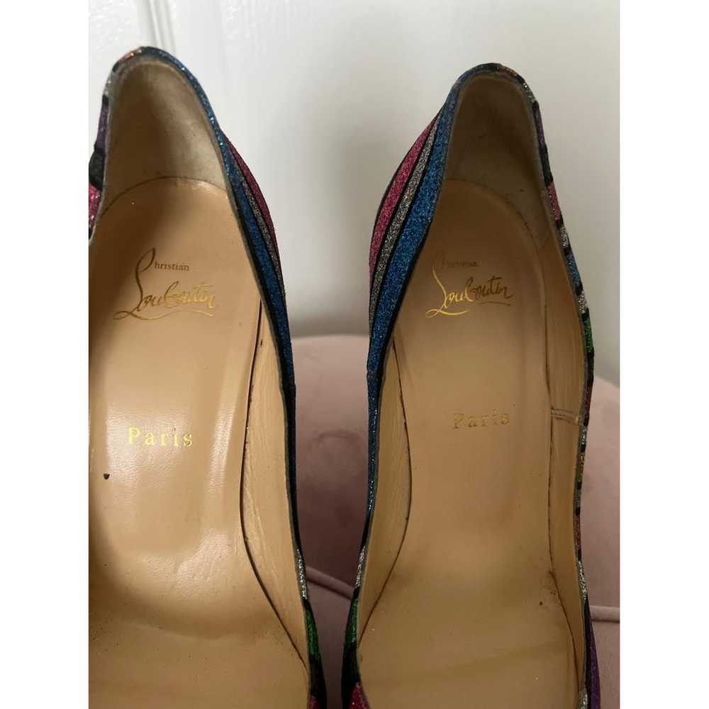 louboutin so kate glitter