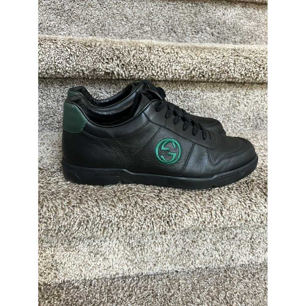 Gucci Leather low trainers - image 5