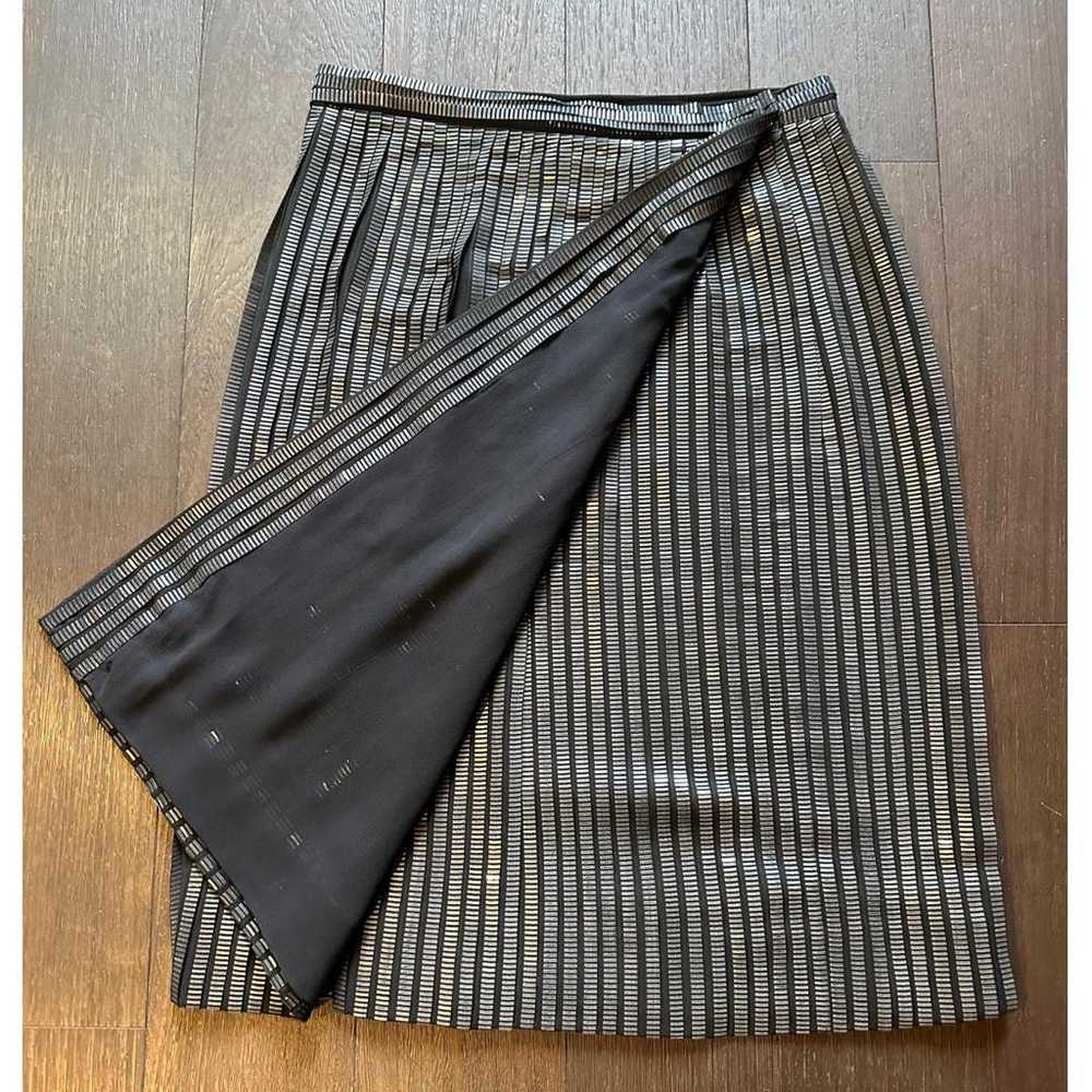 Giorgio Armani Silk mid-length skirt - image 5