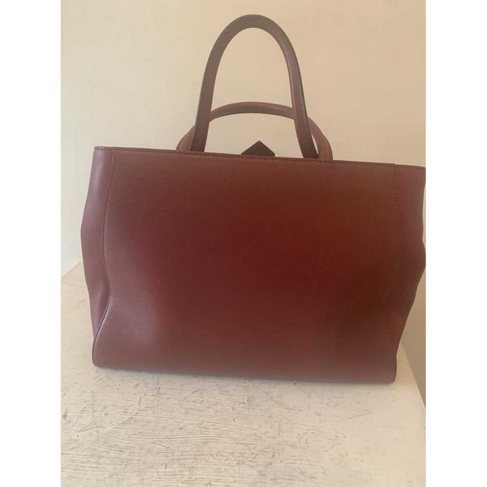 Fendi 2Jours leather handbag - image 4