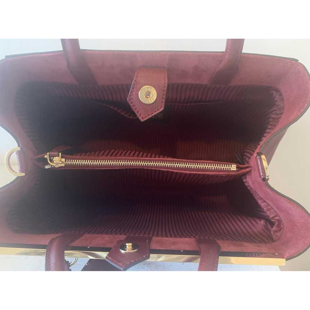 Fendi 2Jours leather handbag - image 6