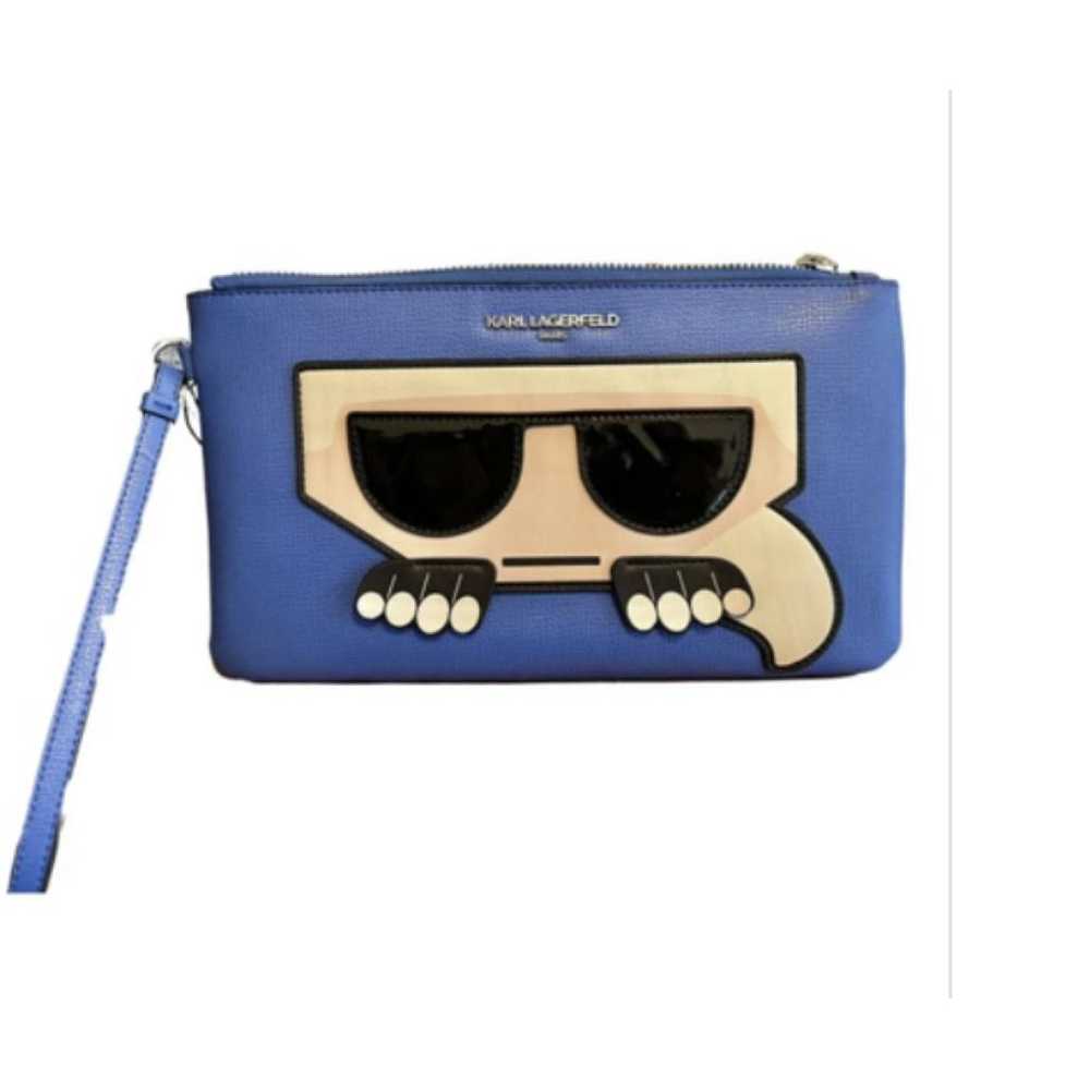 Karl Lagerfeld Leather mini bag - image 4