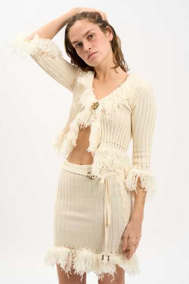 Maisoncleo LA BADOULE LOOK 29 - MOANA ecru knitte… - image 1