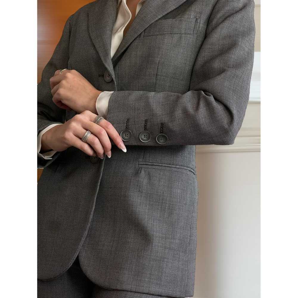 Moschino Silk suit jacket - image 9