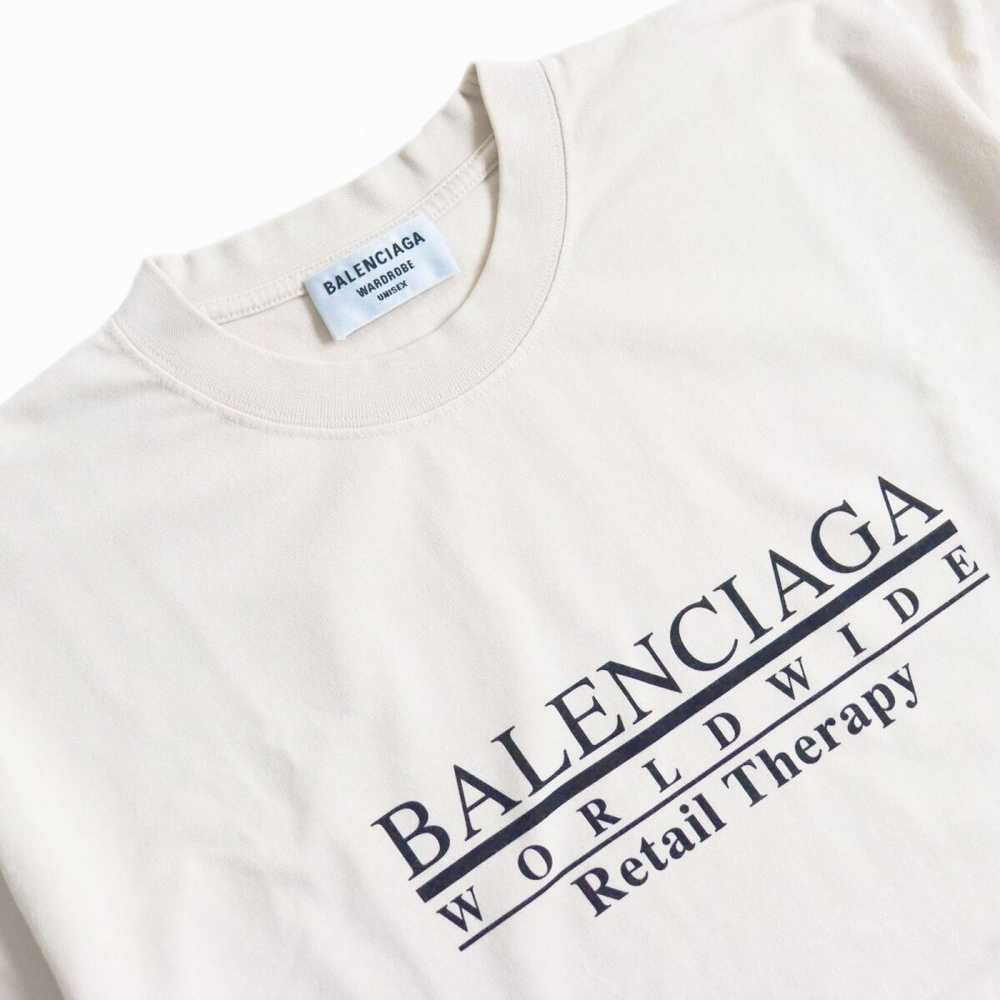 Balenciaga 21AW Balenciaga Retail Therapy White T… - image 3