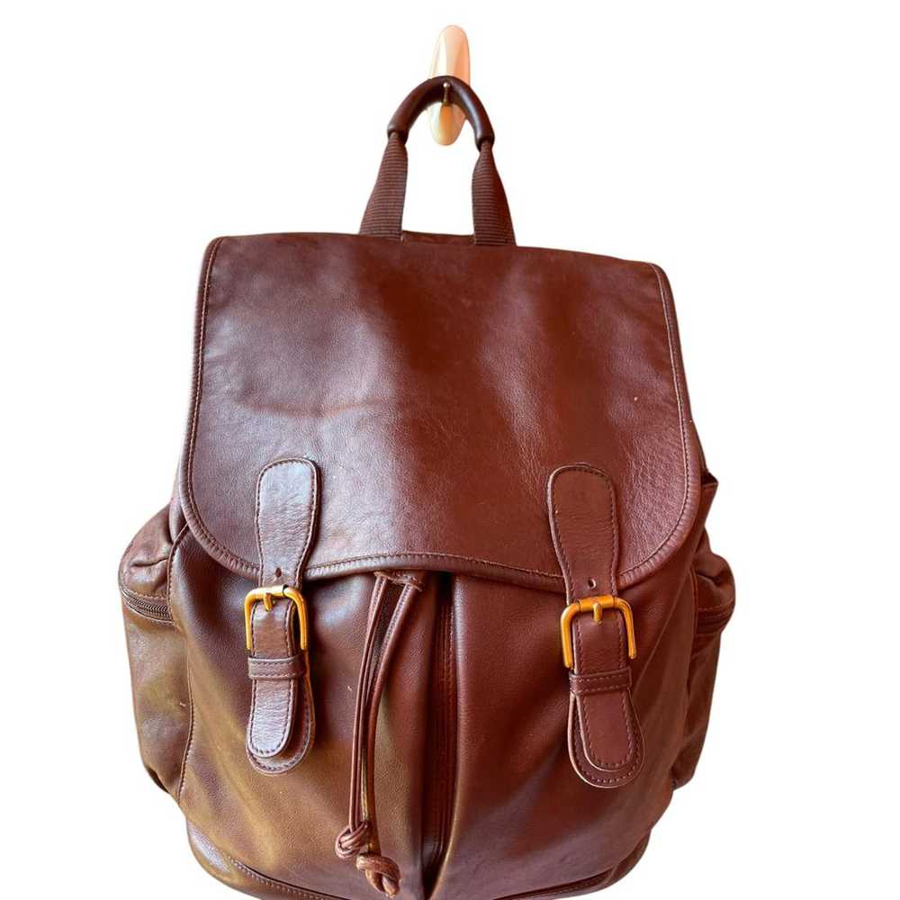 Coach Leather backpack - image 2