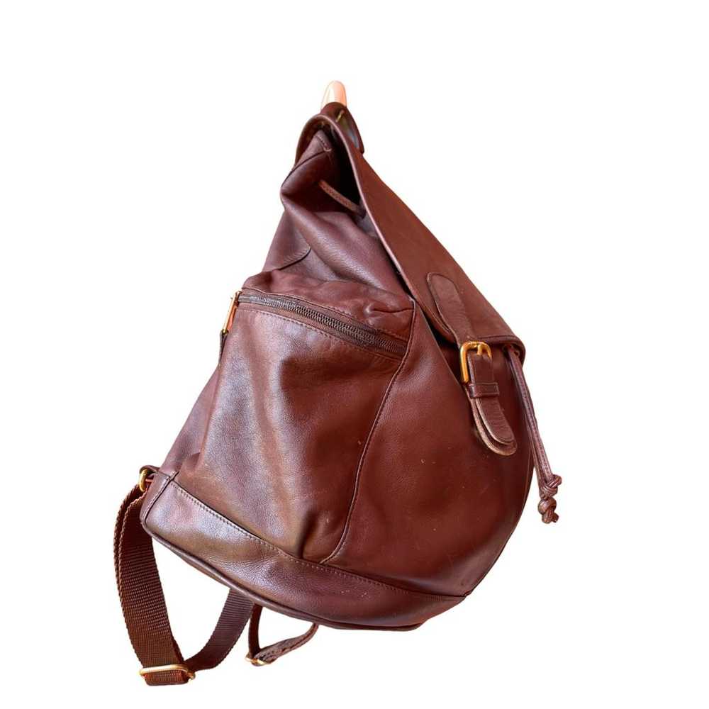 Coach Leather backpack - image 3