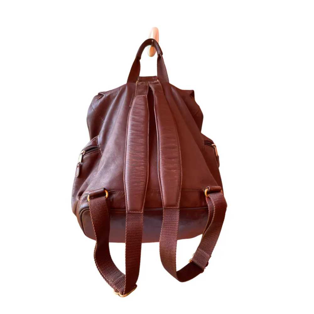 Coach Leather backpack - image 4