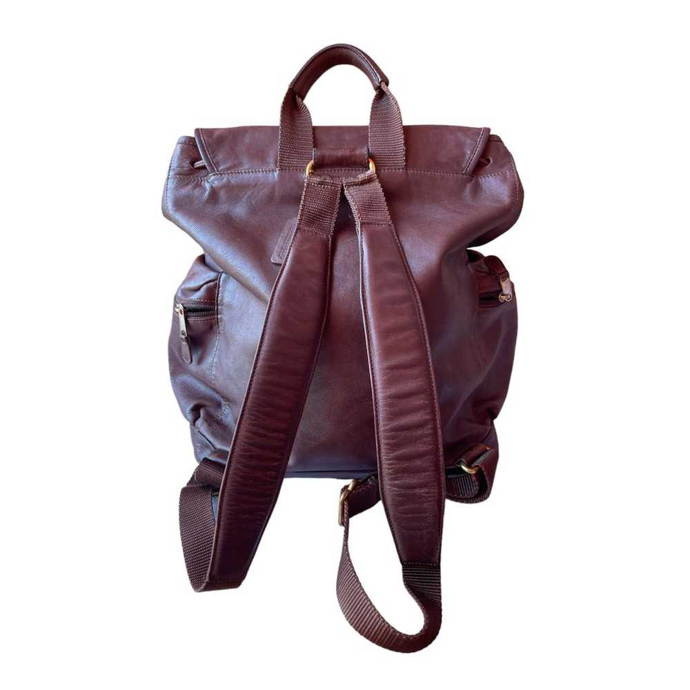 Coach Leather backpack - image 6