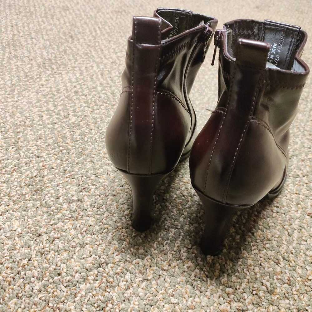 Franco Sarto Block Heel Ankle Booties Boots Size … - image 7